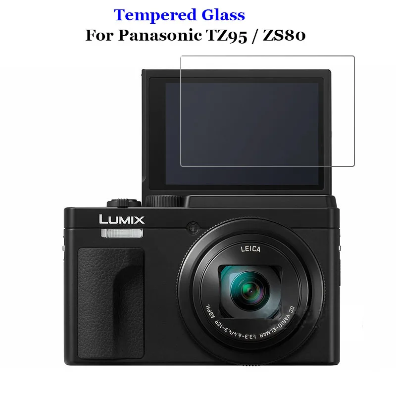 

For Panasonic TZ95 / ZS80 Tempered Glass 9H 2.5D Camera LCD Screen Protector Film