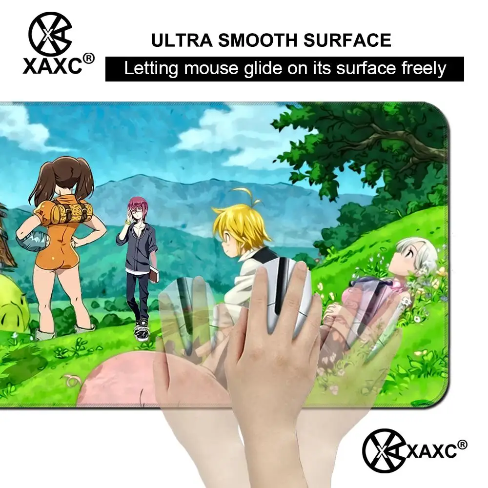 The Seven Deadly Sins Anime XAXC Mouse Pad Large Keyboard Mouse