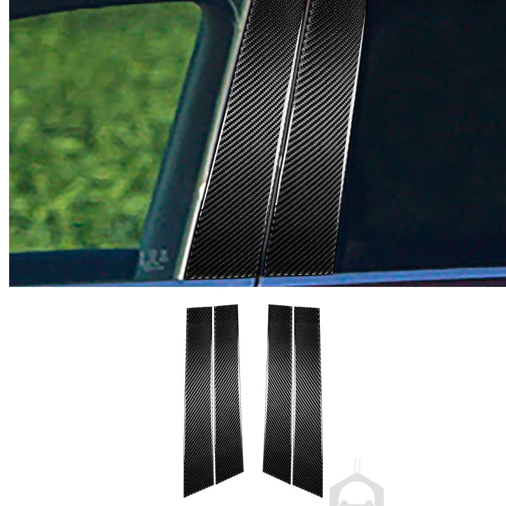 for Infiniti FX 2009 2010 2011 2012 2013 B-pillar Decoration Cover Trim Sticker Decal Car Exterior Accessories