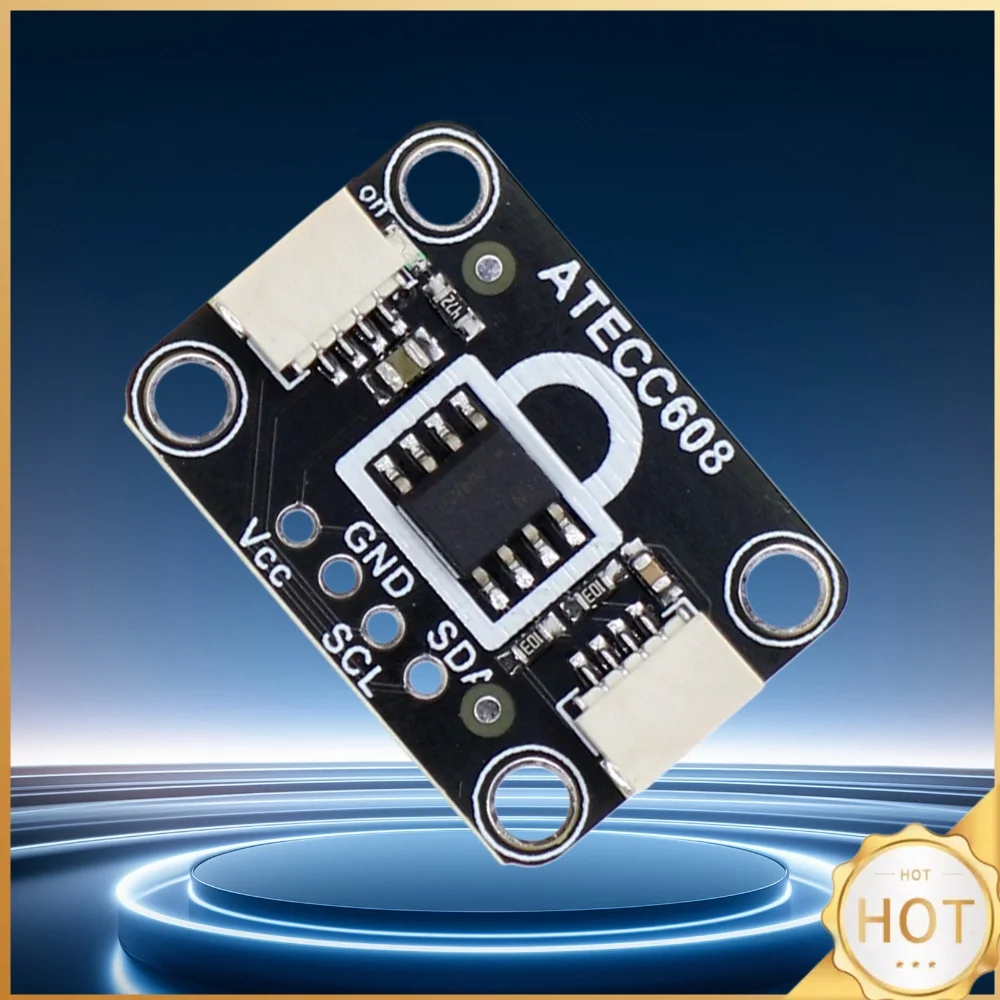 ATECC608 I2C Power Strip Key Memory Module 2.0V-5.5V Cryptographic Key Memory Module Compatible with STEMMA QT/Qwiic
