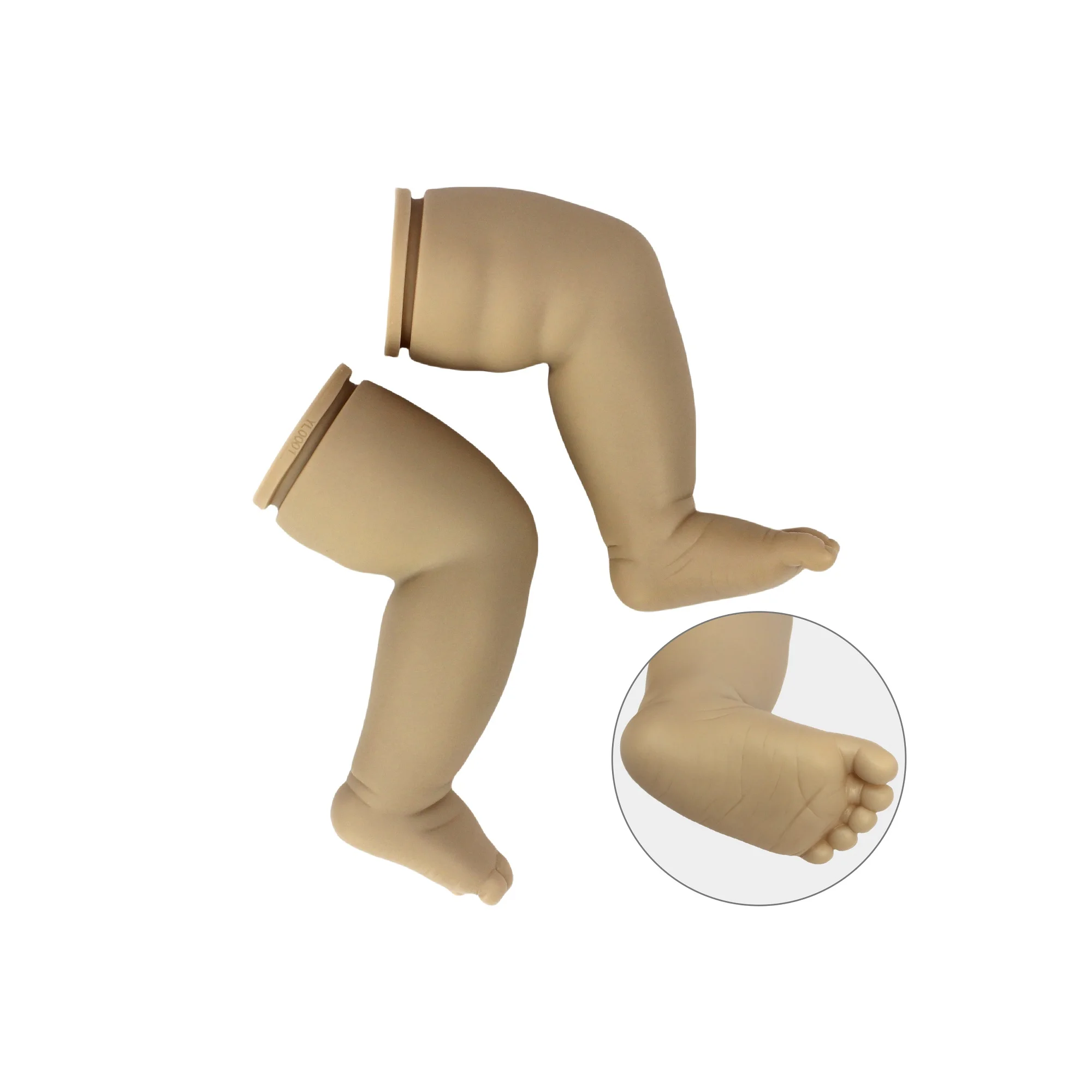 22 Cal niezmontowany zestaw George odrodzony niemalowany DIY części miękkie w dotyku realistyczne odrodzone zabawka dla malucha