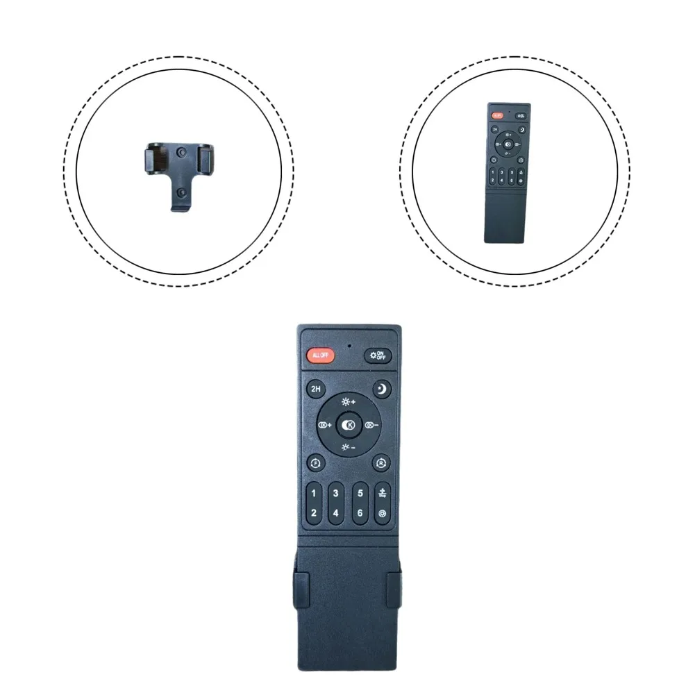 XH132 Infrared Remote Control Unit with Stand Designed for Ceiling Fan Light Combinations 6 Fan Speeds Dimmable Brightness