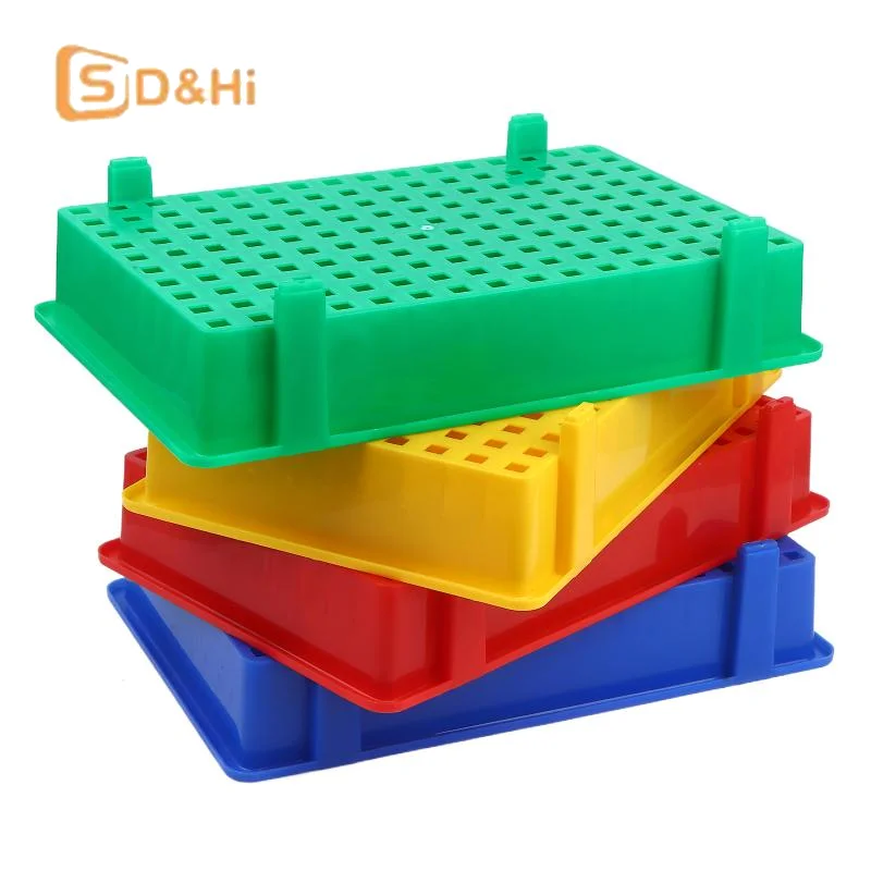 1PCS Thickened Plastic Lithium Battery Storage Box For 18650 Cells - Divided Transport And Turnover Tray