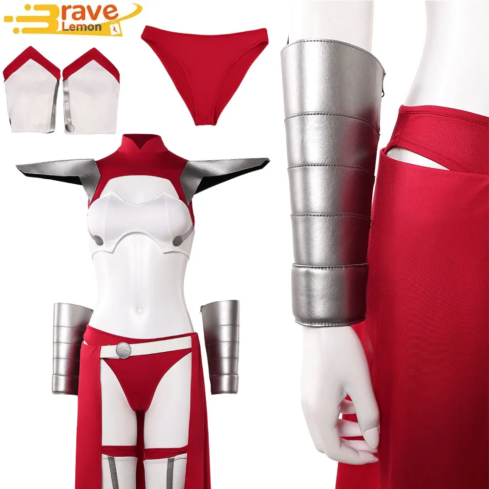 

Women Fantasy Universa Cosplay Anime Invincible Costume Disfraz Clothes Wristband Shorts Stockings Halloween Carnival Party Suit
