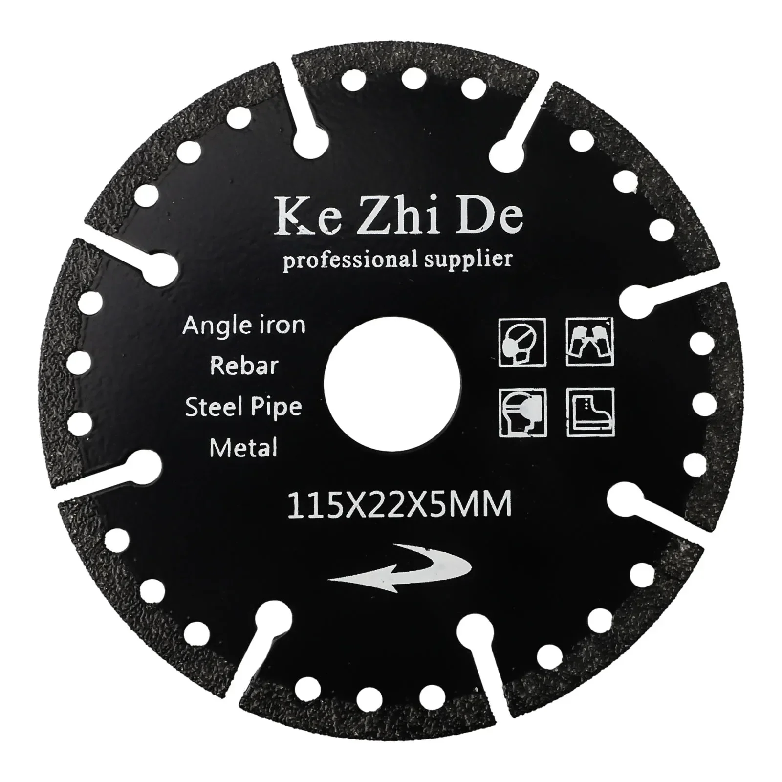 1Pc Diamond Saw Blade 100/115mm Circular Cutting Disc 20/22mm Bore For Steel Metal Stone Aluminum Cutting Angle Grinder Parts