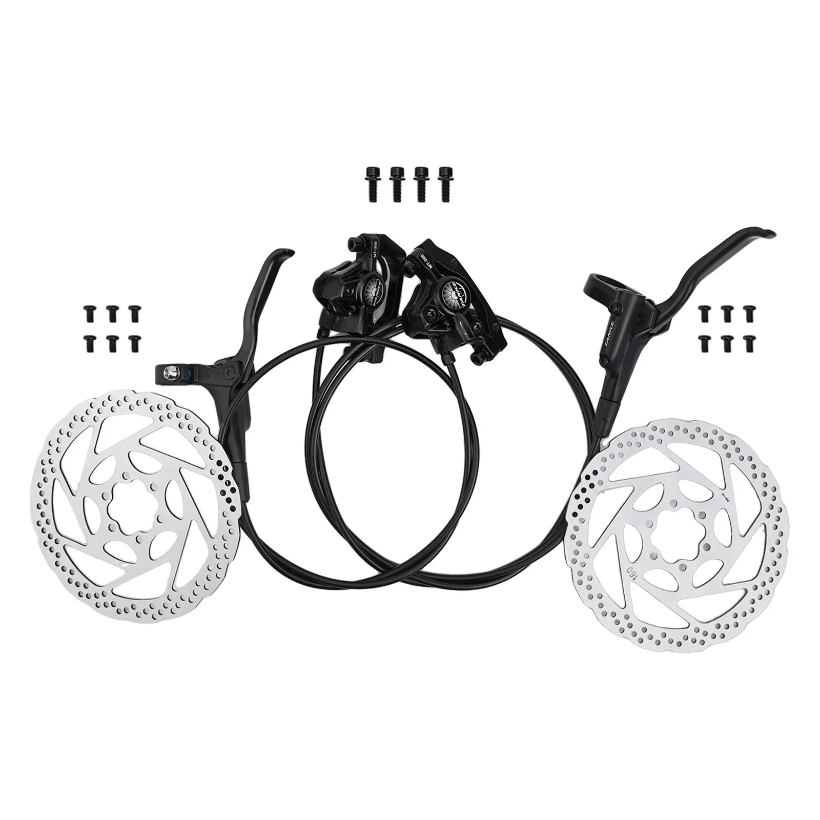 

Тормозная система для горного велосипеда из алюминиевого сплава с двойным управлением и высокопрочными трубками для надежной работы