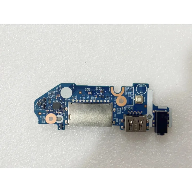 Original สําหรับ Dell Inspiron 14 pro 5430 5435 ปุ่ม USB บอร์ดเสียง 223564   -1 N3CXP 0N3CXP ทดสอบอย่างสมบูรณ์แบบ 100%