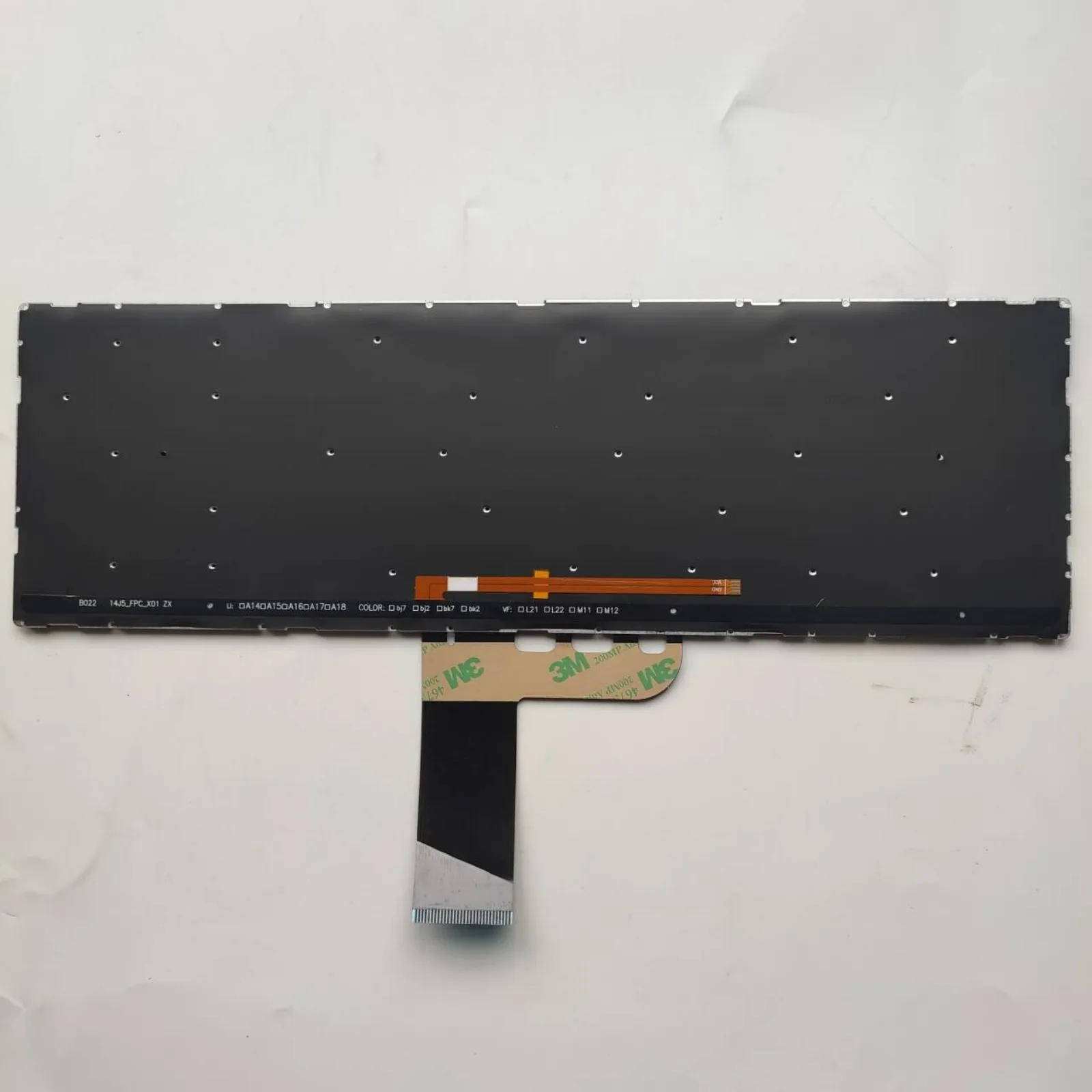 Teclado de Laptop Layout EUA para Lenovo Yoga 500-15 500-15IBD 500-15ISK