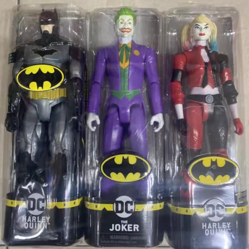 Hot 12-Inch Batman Justice League Heroes Return Harley Quinn Robin Collection Action Figure Toy Dolls Model Friend Gifts