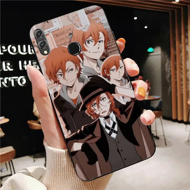 Anime Bungou Stray Dogs Phone Case For Redmi 8 9 10 pocoX3 pro for Samsung Note 10 20 for Huawei Mate 20 30 40 50 lite