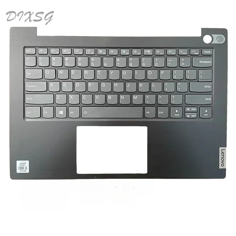 Laptop untuk Lenovo ThinkBook 14-IIL 14-IML Upper Case Palmrest dengan Backlit Keyboard 5CB0W44347