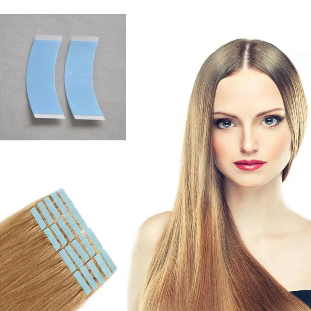 36Pcs 6*10cm Double Sided Lasting Sticky Glue Wig Adheisve Tape Hair Extension Tool For Hairpiece Waterproof Hair Extension Tool