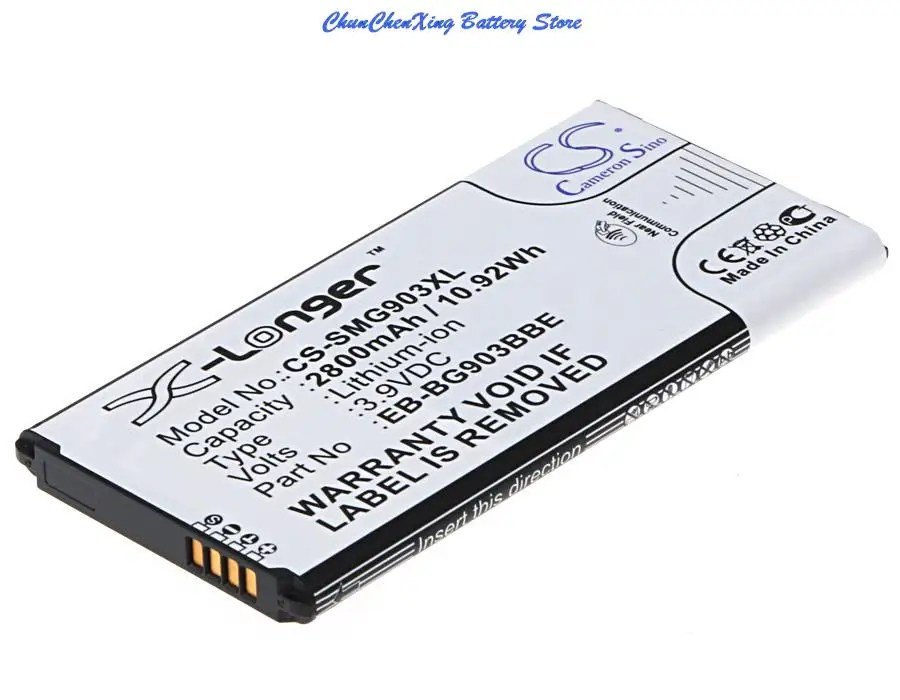 Cameron Sino  2800mAh Battery EB-BG903BBE /BBA, EB-BN903BBE /BU for Samsung Galaxy S5 Neo, SM-G903F, SM-G903FD, SM-G903W