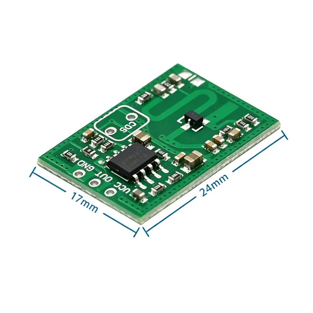 1-5pcs RCWL-0515 12-15m long distance 2.7g microwave detection module is suitable for garage lamp/UV lamp