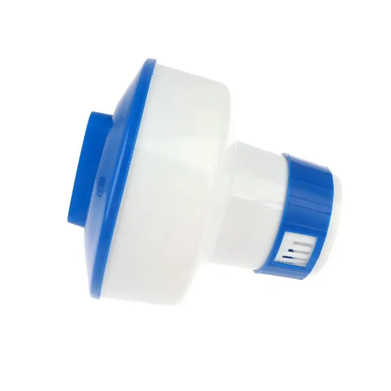 Schwimmender Pool-Chlorspender, automatischer Sterilisator, verstellbare Öffnung, PP-Halter für 1-3 Zoll große Chlortabletten, Pool, SPA – Detail 4