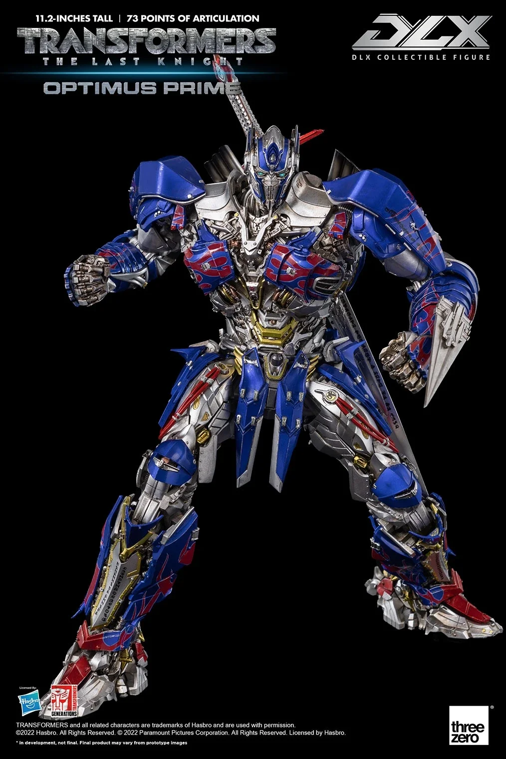 Auf Lager three zero dlx Transformatoren 5 optimus prime neues Original modell Anime Figur Modell Spielzeug Jungen Action Collection Puppe PVC