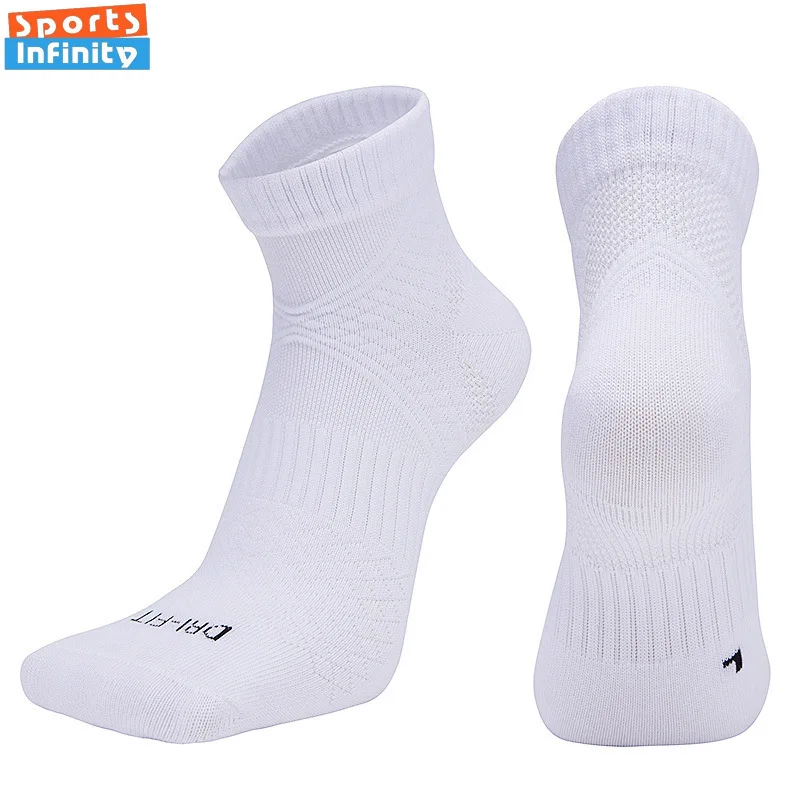 Chaussettes de sport professionnelles en coton pour hommes et femmes, respirantes et absorbant la transpiration, chaussettes de tennis, fitness, course à pied, basket-ball