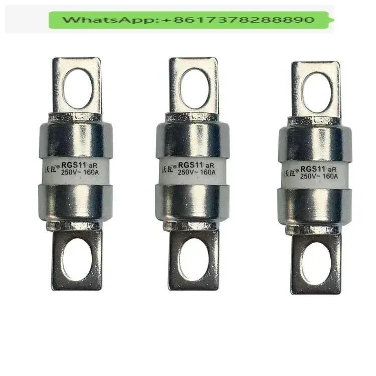 10PCS Wowa fast fuse RGS11 (CR2L) all silver fuse- 50A 80A 100A 125A 160A
