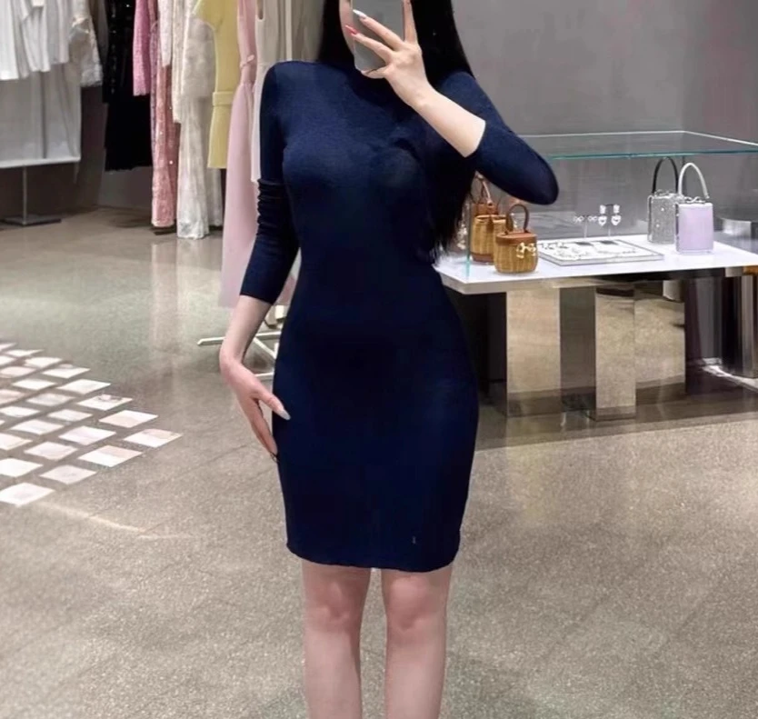 

Женское облегающее трикотажное платье, облегающее бедра, вечернее сексуальное платье