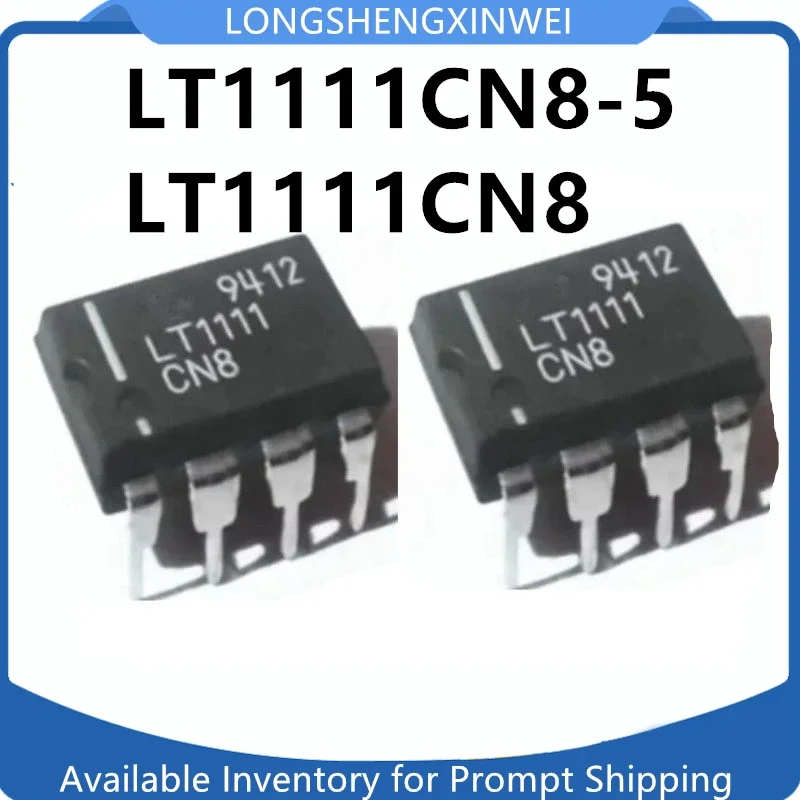 Microconvertidor de corriente continua, piezas LT1111, LT1111CN8, paquete de LT1111CN8-5, DIP-8, Original, 1 unidad