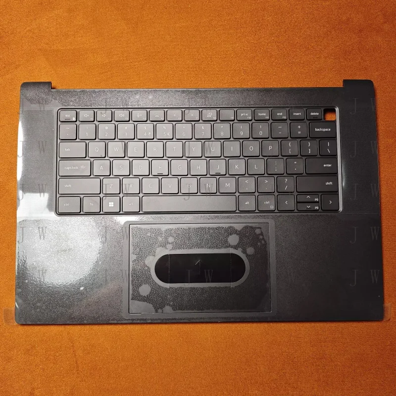 DDJ  New Palmrest Upper Case US Backlit Keyboard TP For Dell Precision 5680 M5680