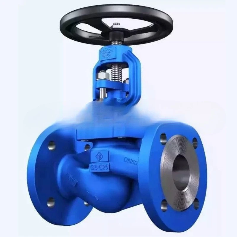 

Bellows globe valve DN15 high temperature steam hot oil bellows globe valve