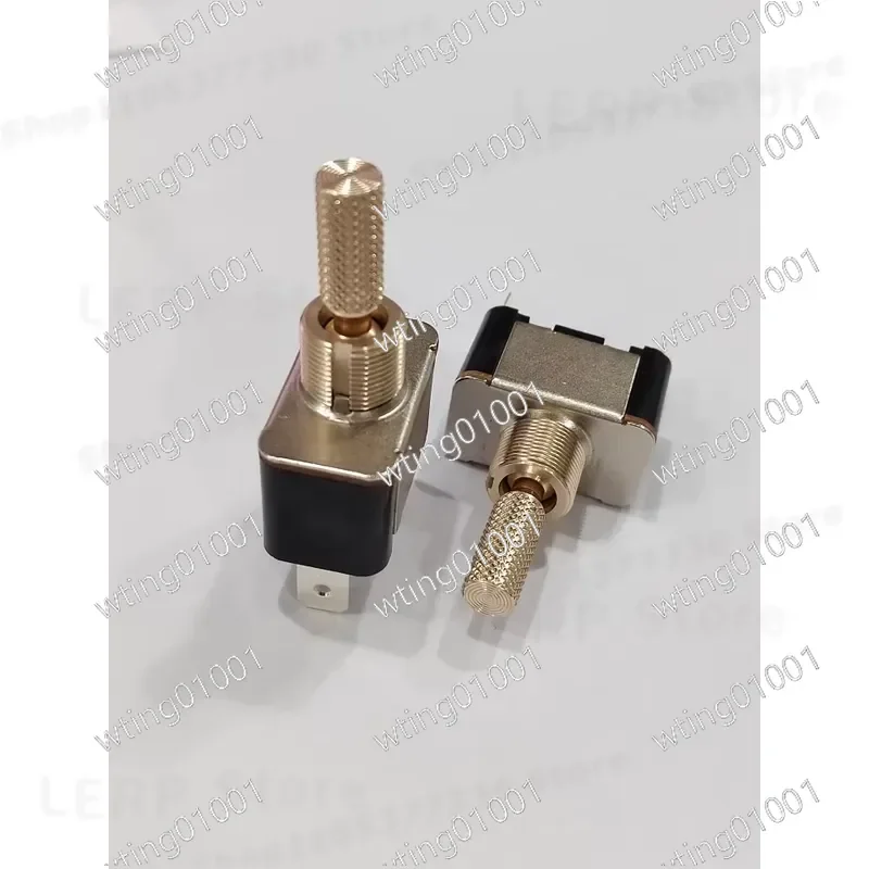 5pcs for M12 Toggle Switch Rose Gold Embossed Handle 10A 250V Ideal for Lighting Audio Equipment Control Panel DIY Projects