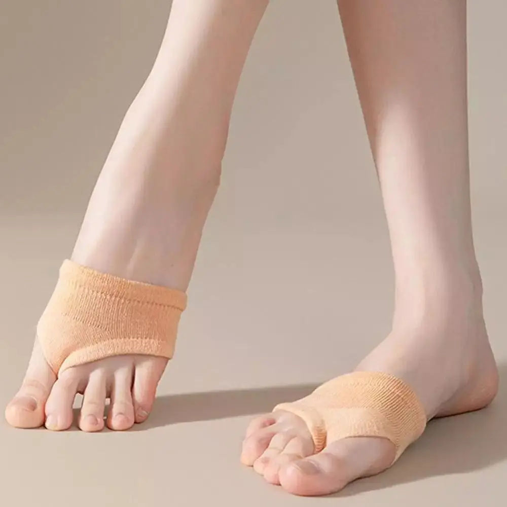 Kaus kaki hak tinggi kasual baru kaus kaki alas kaki warna polos bersirkulasi kaus kaki jari lipat katun elastisitas tinggi kaus kaki pergelangan kaki