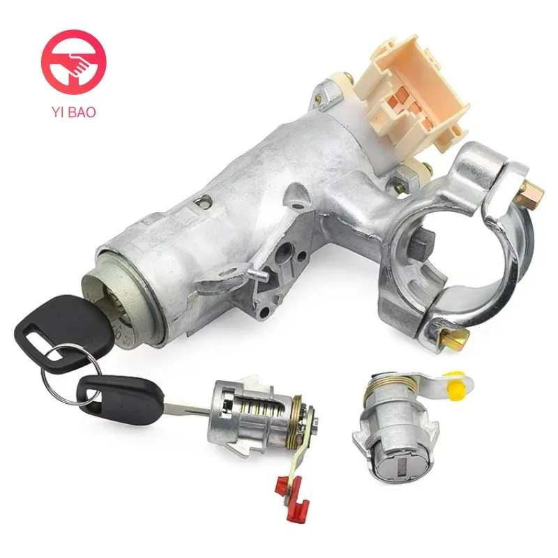 OE 45020-12-11 Ignition Switch Lock Cylinder with 2 Key 450201211 45020-38-1 for Corolla 1998 1999 2000 2001 2002 RAV4 1998-2000