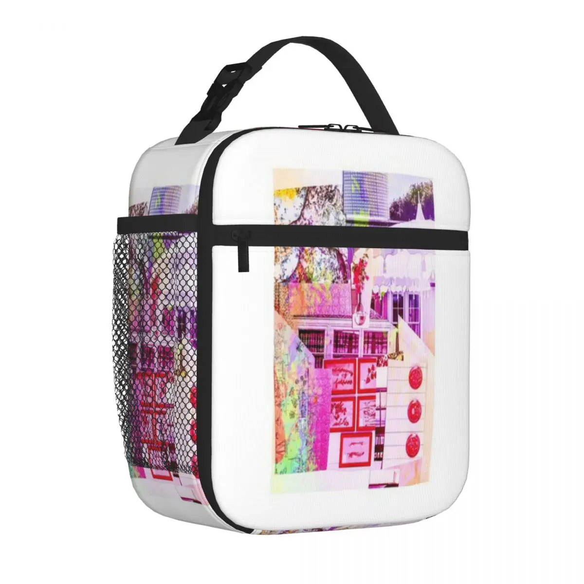 Hot Sale Museums En Plein Aire Luxury Neoprene Lunch Bag Teen School Outdoor Lunch Bag