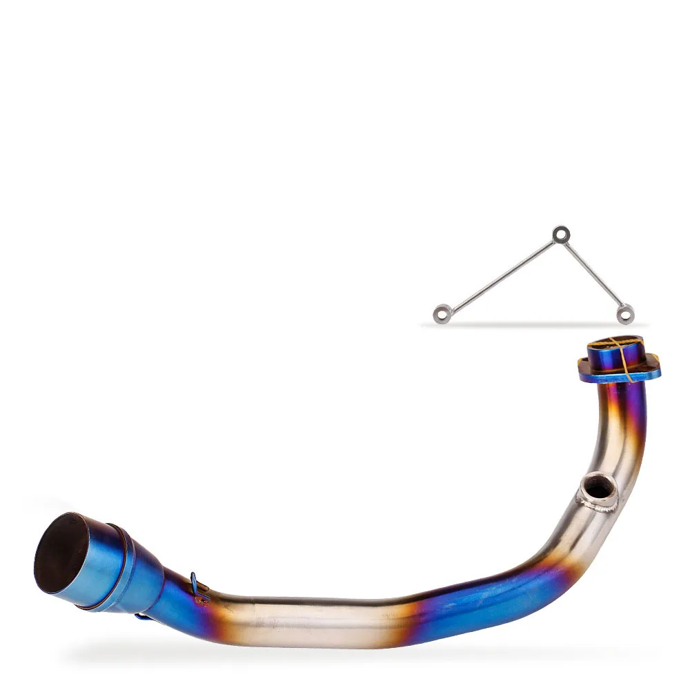 For Yamaha BWS 125 ZUMA 125 2002-2017 BWS125 Escape Motorcycle Exhaust System Header Link Pipe 51MM Slip-On Header Muffler Pipe