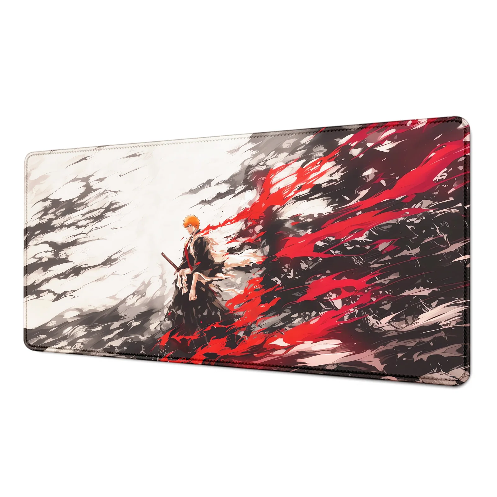 2026 Nowa Anime HD Tapeta Bleach Podkładka pod Mysz Laptop Gamingowa Podkładka pod Klawiaturę XXL Duża 900x400mm Mata na Biurko Fajne Maty E-sportowe Podkładka pod Mysz — zdjęcie produktu 7