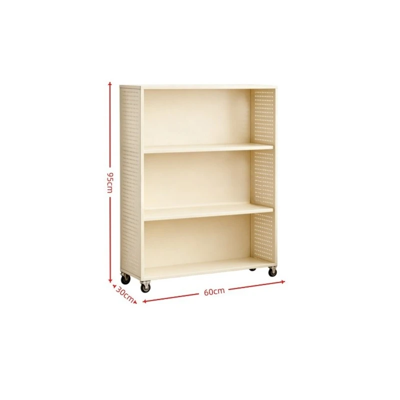 Bauhaus living room shelves Floor-to-ceiling bookshelves Movable
