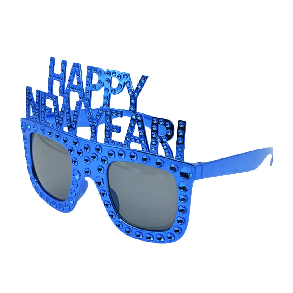 

Happy New Year Party Glasses Funny Eyeglasses for New Years Eve Party Photo Props Festival Supplies Fun Glasses for Men Women