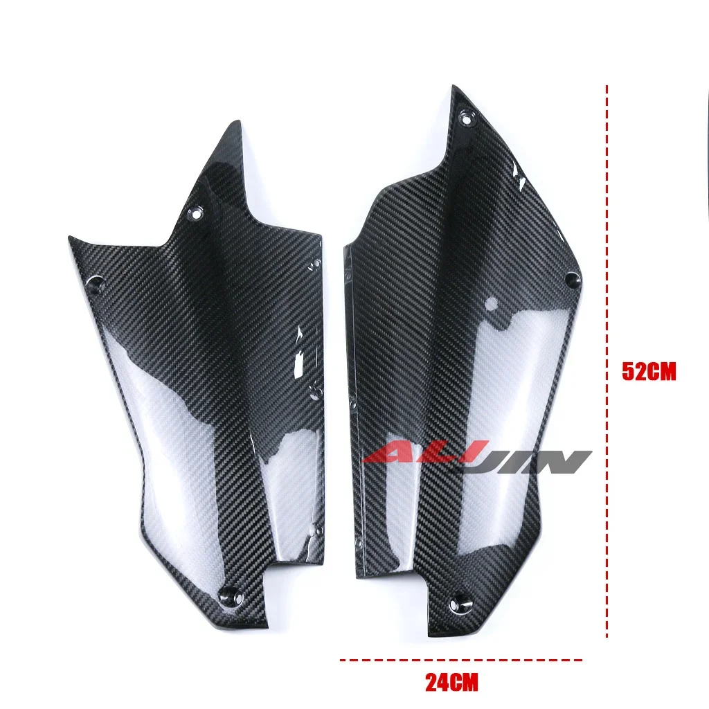 Real Dry Carbon Fiber For Aprilia RS660 Tuono 660 2021-2023 Motorcycle Under Lower Fairing Belly Pan Panel Cowling Protector