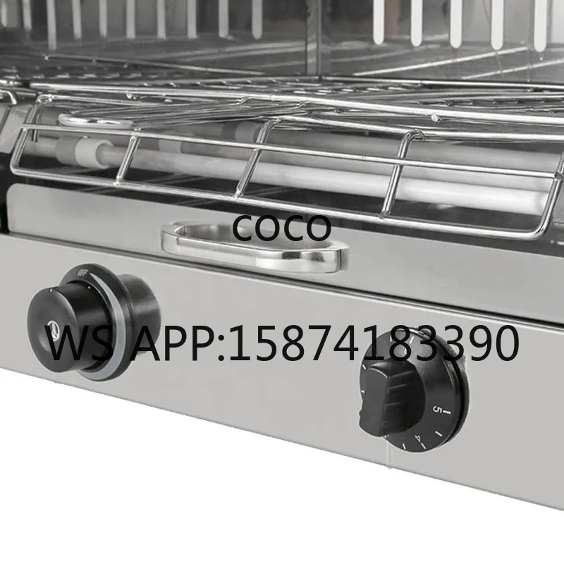 Professional Stainless Steel Electric BBQ Grill KingHigher Commercial Western Style Countertop Oven for Kitchen