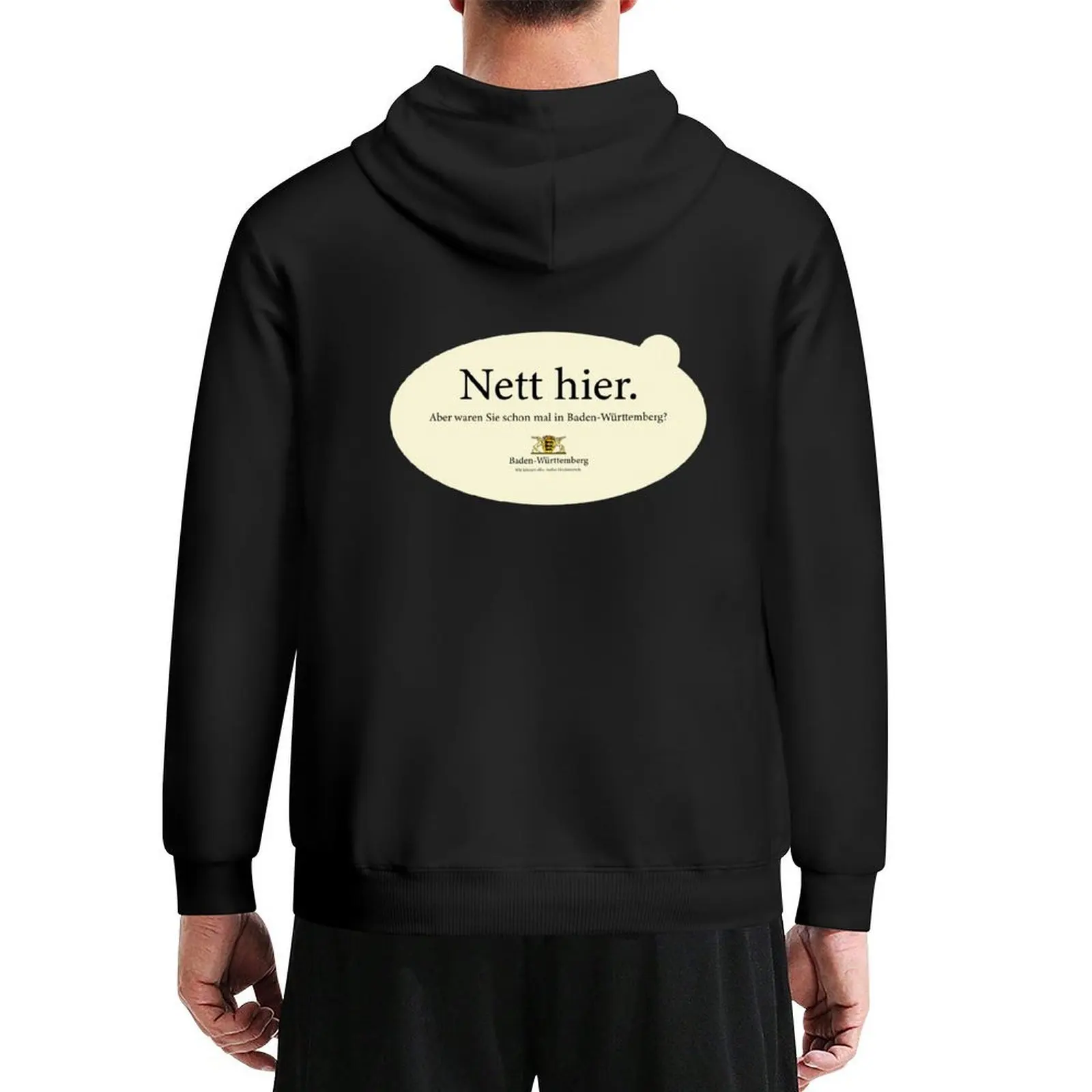 nett hier aber waren sie schon mal in baden württemberg Hoodie clothes for men winter clothes korean style clothes hoodie man