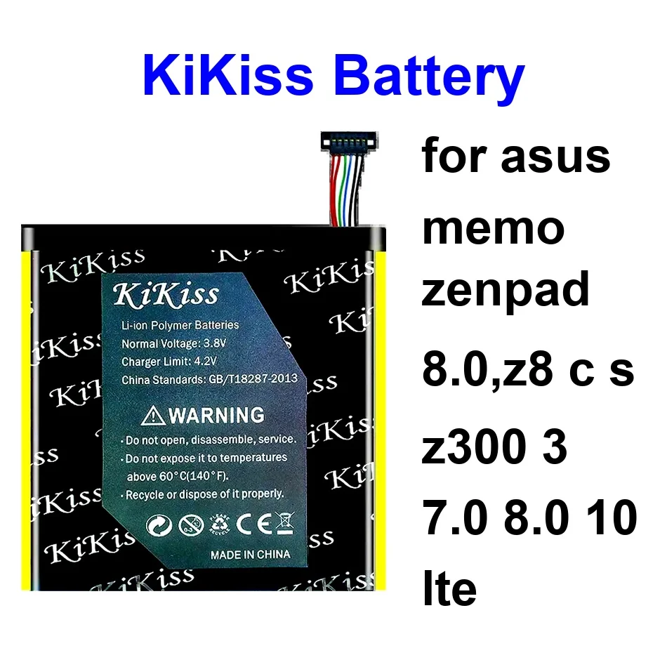 

Аккумулятор для планшета высокой емкости C12P1301 C11P1502 C11P1510 4000-7000 мАч для Asus Memo, Zenpad 8.0, Z8, Z300, Z3, 7.0, 8.0, 10 LTE