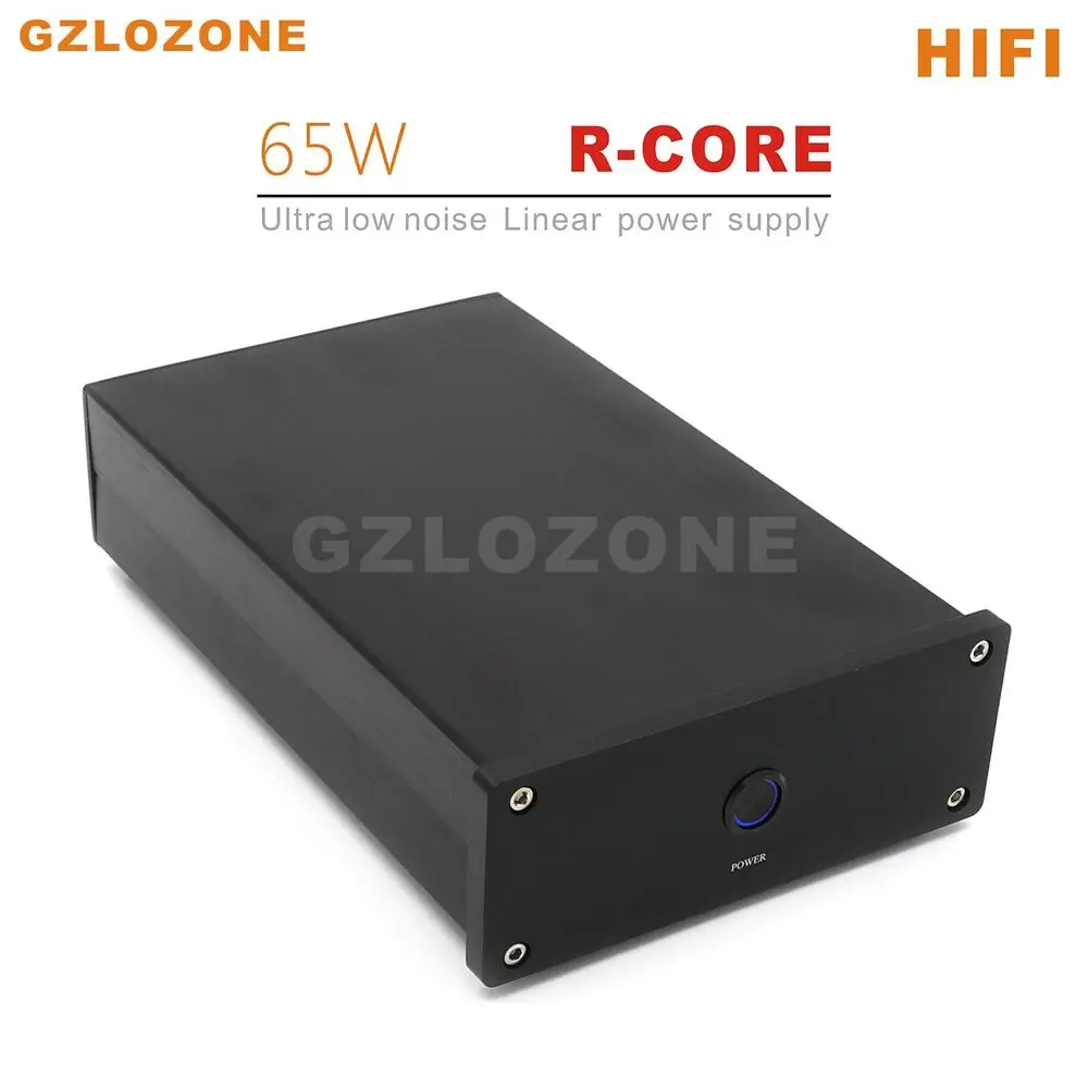 

Finished R-Core 65W HIFI Linear Power Supply DC 48V 1A Ultra Low Noise LPS