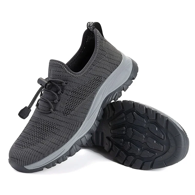 

Mens Hiking Shoes Men's Casual Sneakers Slip on Running Shoes Walking Sneakers Lightweight Breathable Mesh Tennis Sneakers