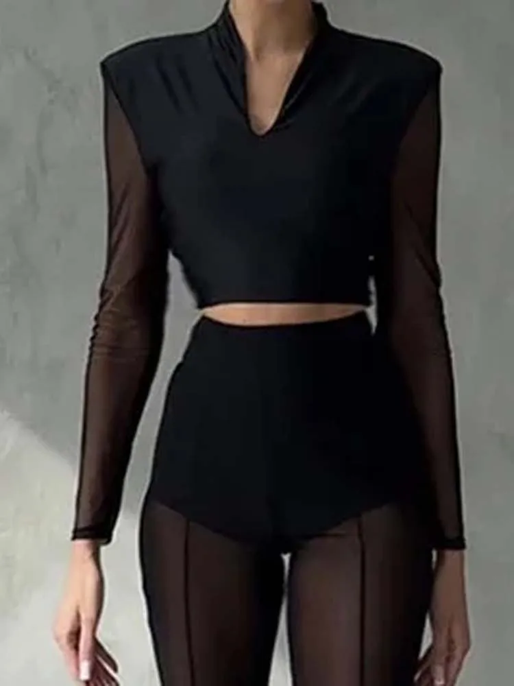 

Женские сексуальные прозрачные однотонные длинные брюки, летние элегантные брюки с высокой талией для отпуска, весенние модные эластичные тонкие расклешенные брюки