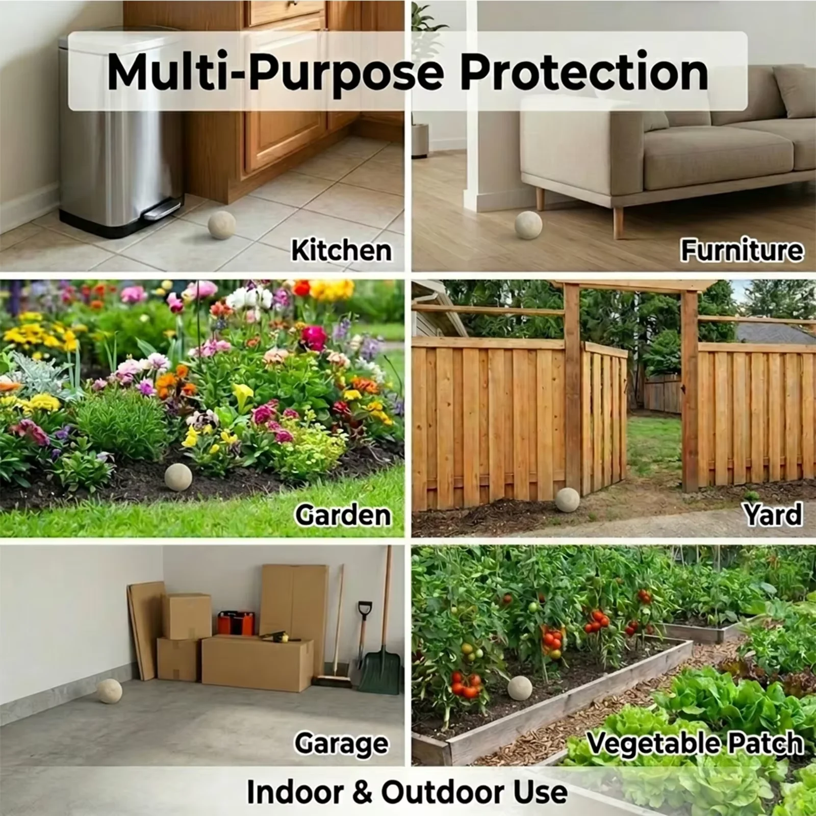 Cat Repellent Ball Natural Peppermint Oil Cat Repellent Keep Cats Away Anti Scratching Furniture for Keep Pet off Yard Garden
