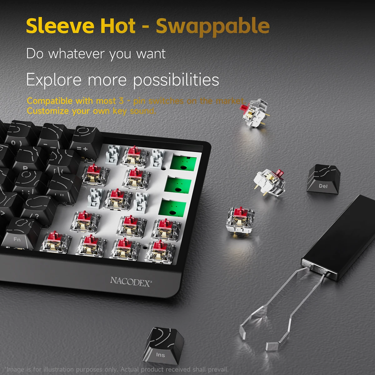 AJAZZ NK68 V2 gaming mechanica - Gaming Keyboard Thocky review and price