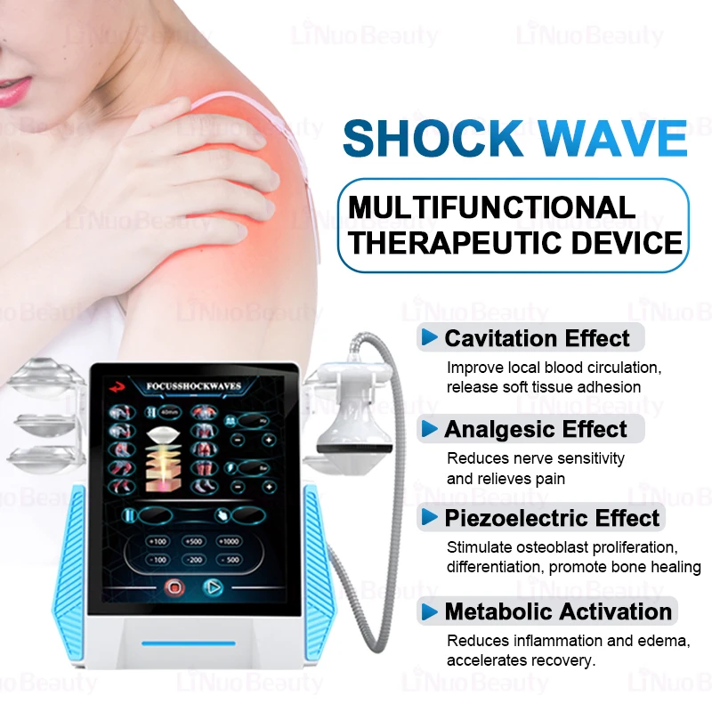 FSWT Electromagnetic Focus Shockwave Eswt Focused Shock Wave Therapy Machine EMFOCUS Regeneration Therapy Pain Relief Physio