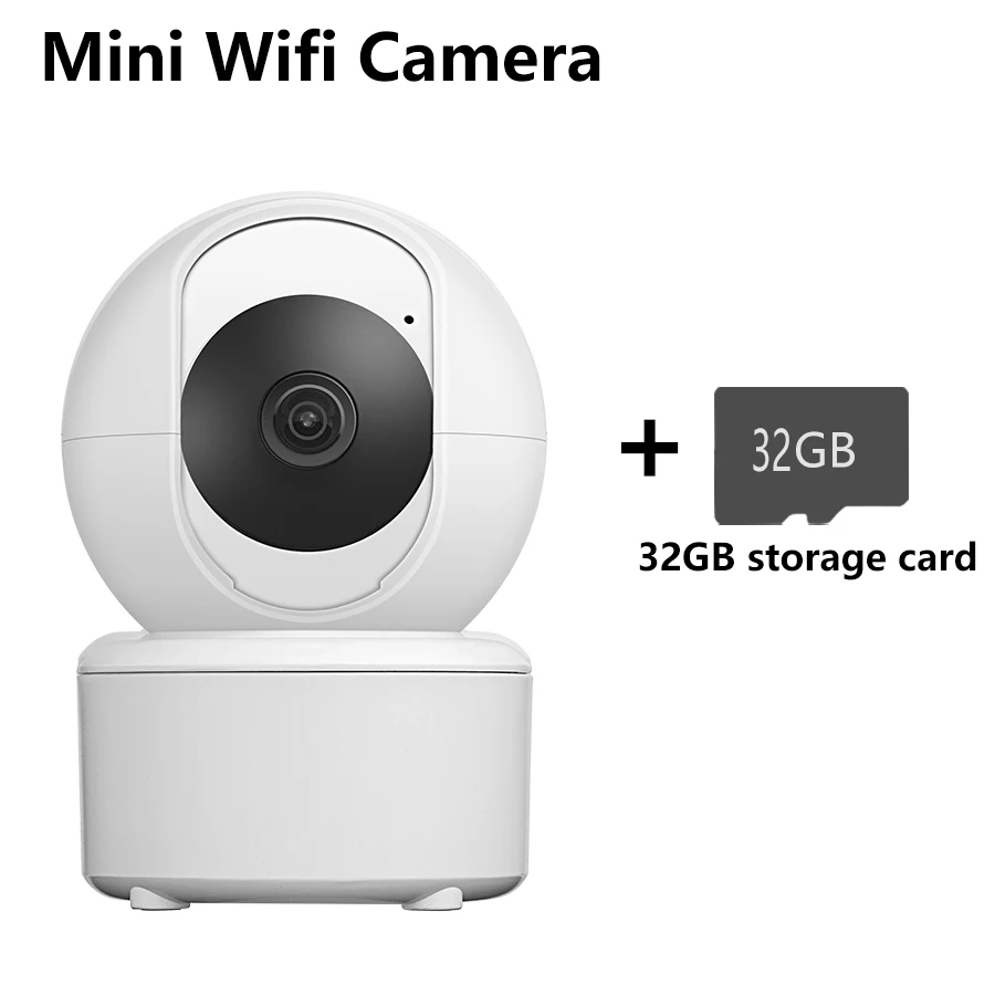 4MP 2MP WiFi-bewakingscamera Babyfoon PTZ Binnenbeveiligingscamera CCTV Spraakintercom Nachtzichtfunctie