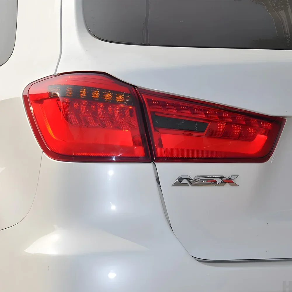 Авто задние фонари в сборе для Mitsubishi ASX 2010-2015, светодиодные автомобильные задние фонари, обновление, мигающий сигнальный светильник, аксессуары