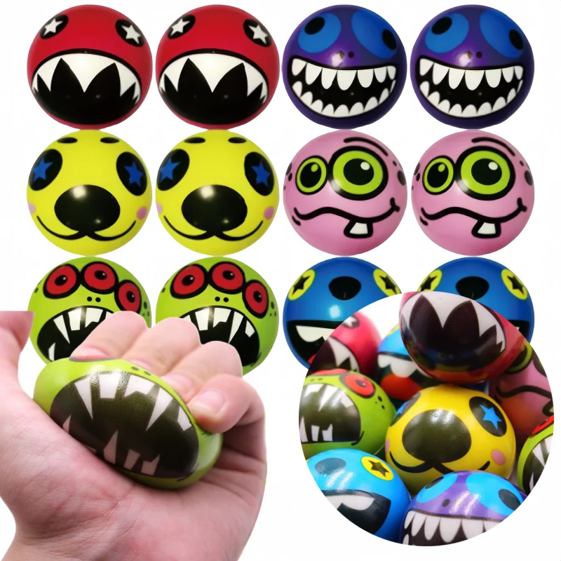

6 см, 12 шт., игрушки-антистресс для мальчиков и девочек, мячики для снятия стресса, интересные детские игрушки