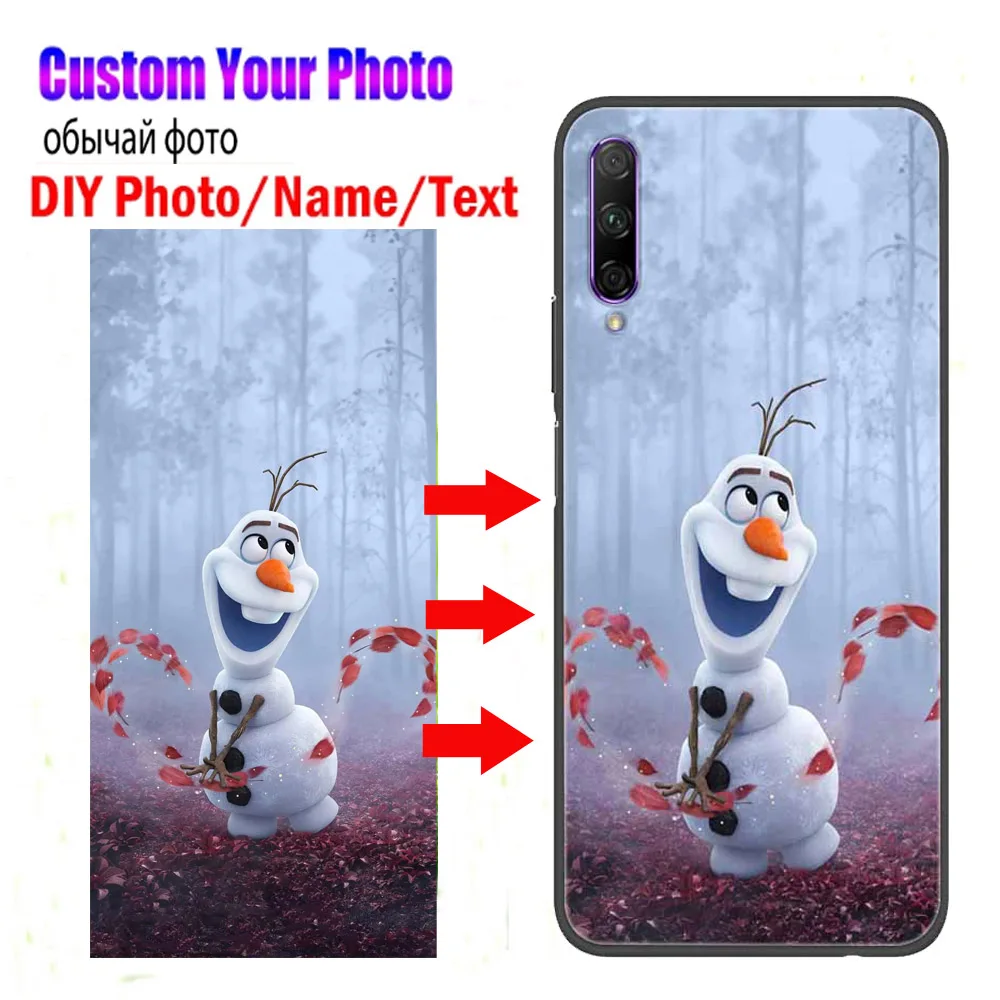 Customized Silicone Soft Cases for Huawei P Smart Pro 2020 2021 Y9 Prime 2019 Mate 20 Pro P30 Lite Phone Cover DIY Photos Image