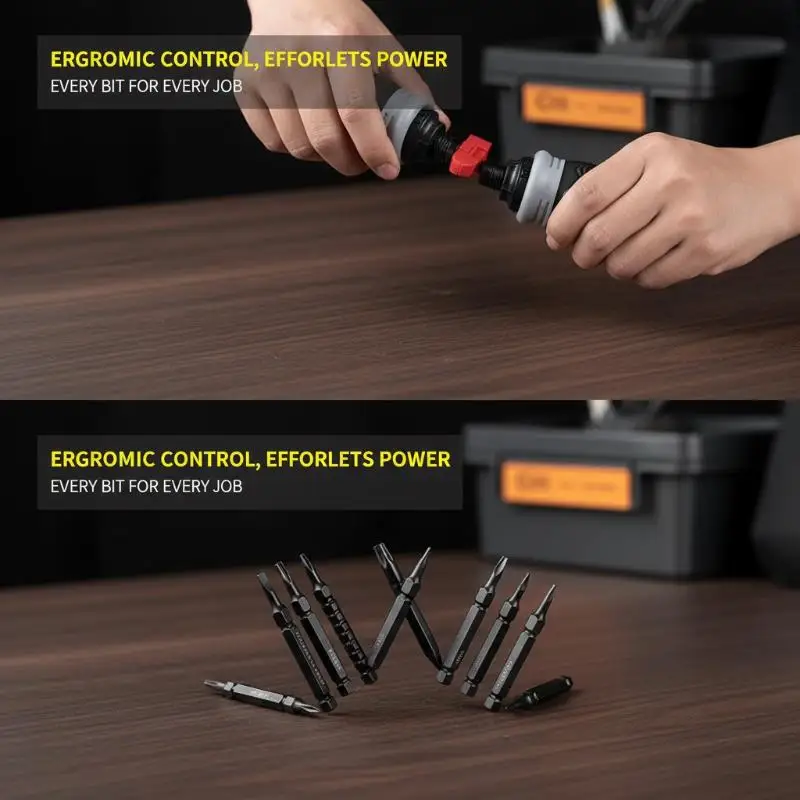 Household Ratchet Screwdriver Set 26-in-1 Mini CRV Telescopic Hand Tool for Kids DIY Craft Daily Small Repair
