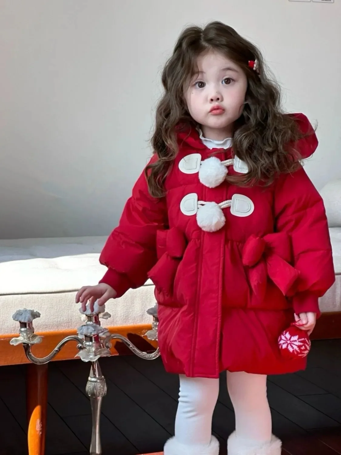 

New Style Of Girls' Cotton Clothing 2025 Children's Winter Stylish Cotton Jacket Baby Thick Cotton Coat Winter Coat